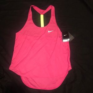 Nike Dri-Fit Elastik Tank Vivid Pink